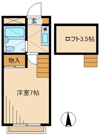 アイビーハウスの物件間取画像